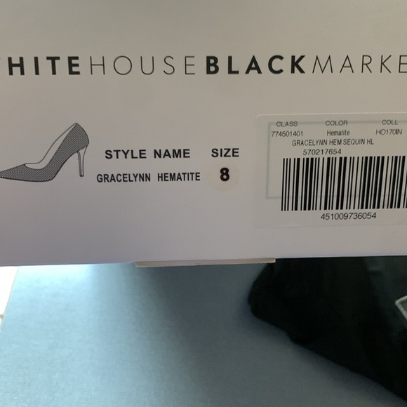 New sequined Pumps by White House Black Market size 8 - Picture 6 of 6